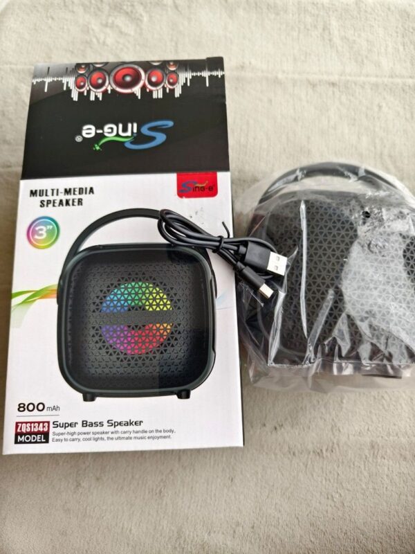 Speaker bluetooth rechargeable